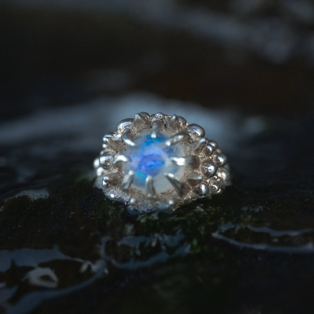 "Bali Ocean Bubbles" Sterling Silver ring