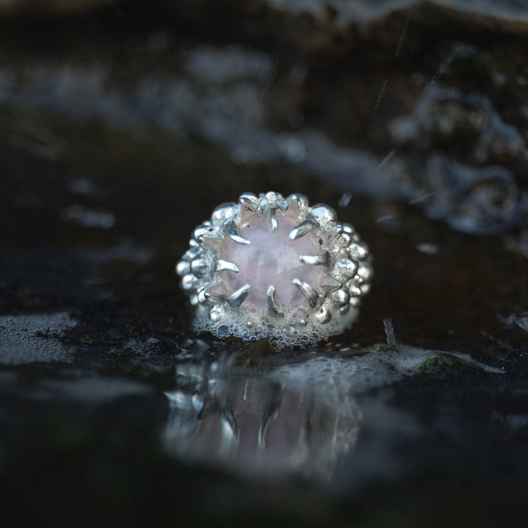 "Bali Ocean Bubbles" Sterling Silver ring