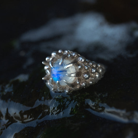"Bali Ocean Bubbles" Sterling Silver ring